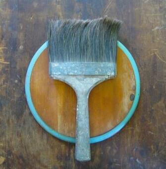 Primitive Vintage Brush Old Wallpaper Wallpapering Tools