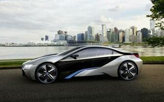 Side Of A Bmw I8 Wallpaper