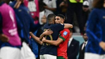 Fifa World Cup Kylian Mbappe Achraf Hakimi Display
