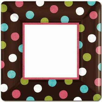 Free download PINK PURPLE GREEN POLKA DOT WALLPAPER BORDER ...