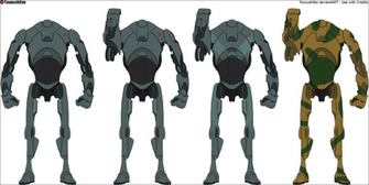 Star Wars B Super Battle Droid By Tounushifan