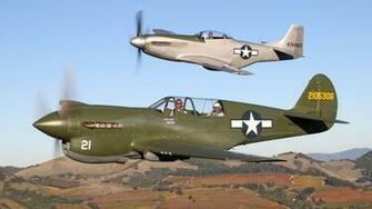 Airplanes Warbird Curtiss P Wallpaper