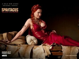 Spartacus Blood And Sand Lucretia Desktop Wallpaper