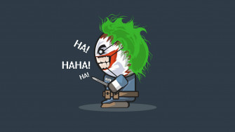 Small Joker Hahaha Yqtezji8rhvirxlx Wallpaper