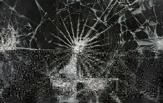 Glass Broken Cracked Texture Dark Wallpaper Textures