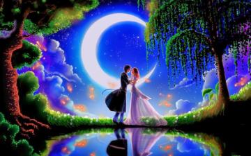 Romantic Love Pictures For Her Hug And Kiss Couples Dance In
