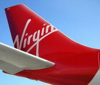 Rear End Of The Virgin Aircraft Wallpaper Paperpull