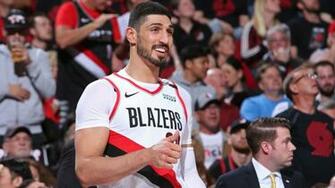 Portland Trail Blazers Enes Kanter Asks Hakeem Olajuwon
