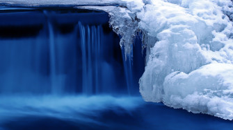 Lake 4k Waterfall Water Snow Ice HD Wallpaper