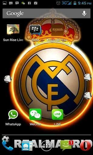 Gratuitement Real Madrid Cf Live Wallpaper App For Android