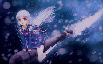 Anime Arpeggio Of Blue Steel Iona Long Hair White School