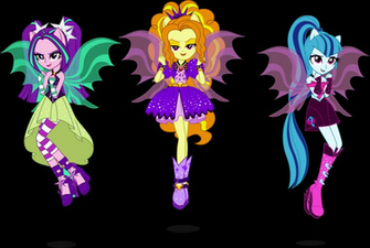 The Dazzlings Pony Form By Auburnborbon