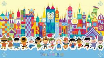 45th Anniversary Wallpaper It S A Small World Disney Parks