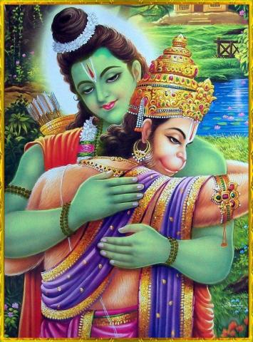 Photo Of Hanuman Art From Ram