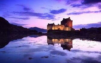 Scottish Castle HD Wallpaper Landscape