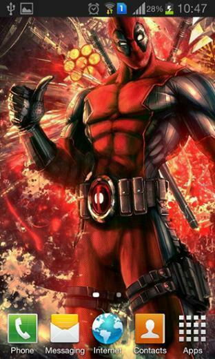 Deadpool F R Android Kostenlos Herunterladen Live Wallpaper