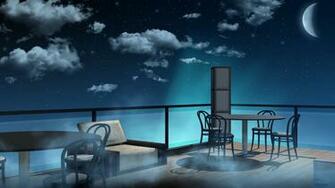 The Academy Terrace Anime Style Background By Tamagochikun On