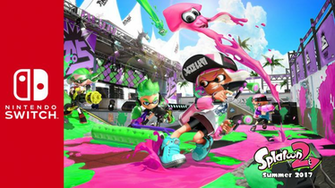 Nintendo Switch X Splatoon Wallpaper By