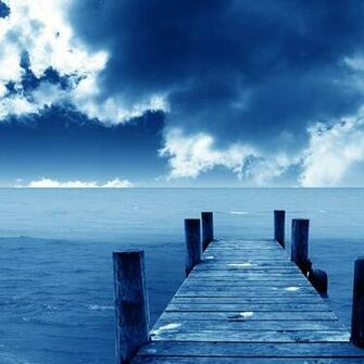 HD Blue iPad Wallpaper