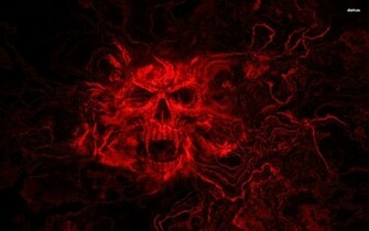 Red Skull Computer Wallpaper Cute