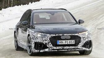 Audi Rs4 Avant Facelift Spied For The First Time