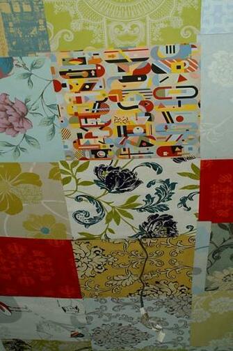 Wallpaper Scraps Mod Podge Luv