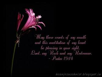 Christian Wallpaper Bible Verse Psalm