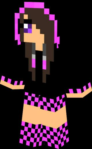 Girl Apply Bajan Canadian Cute Rainbow Hair