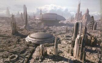 Star Wars Coruscant Science Fiction Wallpaper HD