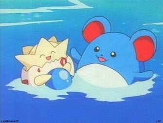 Togepi And Maril By Lystikinenaxp