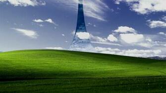 Halo Ring World Wallpaper Darker Version
