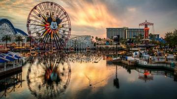 California Beach Sunset HD Wallpaper