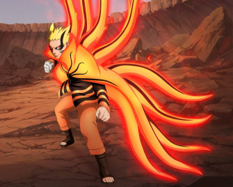 Naruto Baryon Mode Wallpaper