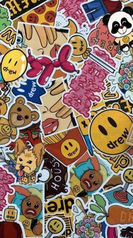 Drew House Di Seni Jepang Kertas Dinding