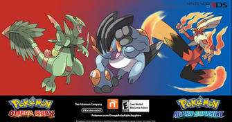 Pokemon Ruby And Sapphire Wallpaper Mock Promo For Omega