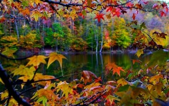 Pin Autumn Lake Beauty Desktop Wallpaper HD