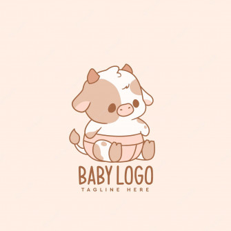 Enjoy The Adorableness Of This Kawaii Cow Wallpaper