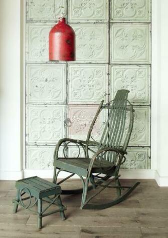 Brooklyn Tins Wallpaper By Merci Maxim Homes
