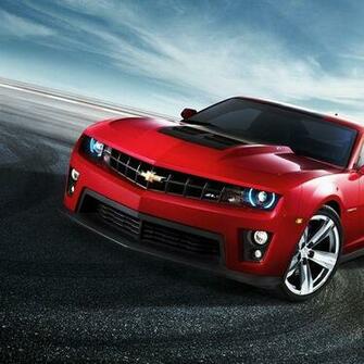 Red Chevrolet Camaro Wallpaper For iPad