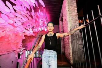 Nyc Mission Chinese Chef Danny Bowien Starred In Nyfw Sandy Liang