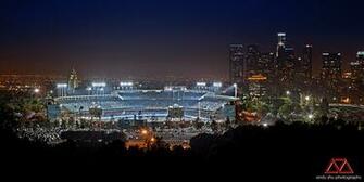Dodger Stadium By Azhu For Your Desktop