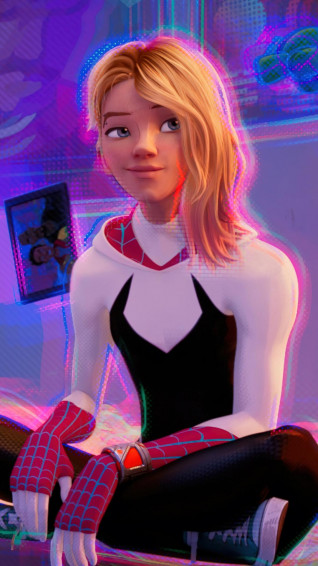 Spider Man Across The Verse Miles Morales Gwen Stacy 4k
