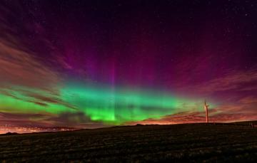 Wallpaper Sky Night Stars Ireland Northern Lights Aurora