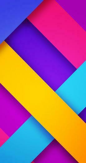 Bold Colors Abstract Geometric Wallpaper And