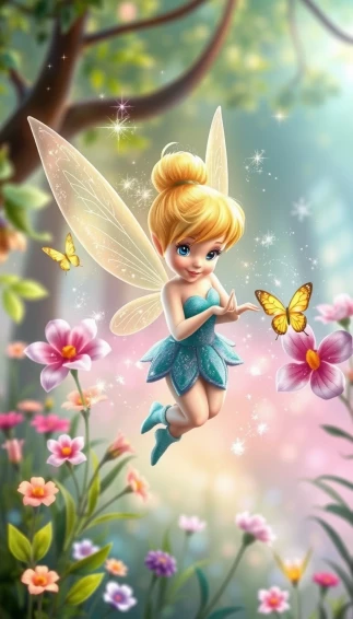 Tinkerbell Phone Wallpaper
