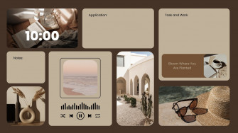 And Fully Customizable Desktop Wallpaper Templates