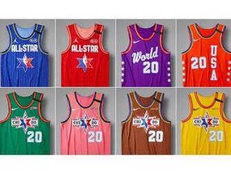 Nba All Star The Different Jerseys Colors You Ll See In