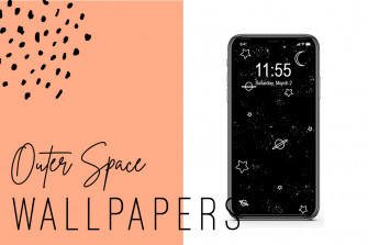 Space Themed iPhone Wallpaper Ginger And Ivory