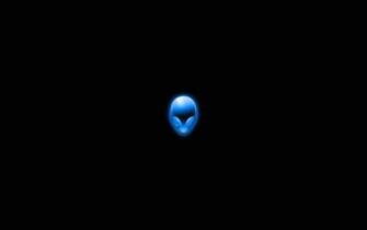 Blue Alienware Wallpaper