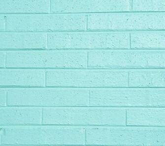 Aqua Colored Painted Brick Wall Background Image Wallpaper Or Texture